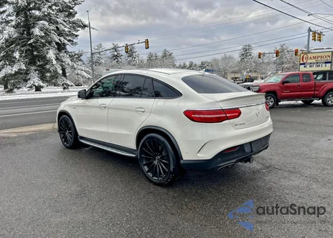 2019 Mercedes-Benz Gle Coupe 43 Amg z USA, uszkodzony, nr VIN 4JGED6EB5KA127052